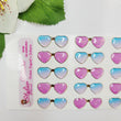Load image into Gallery viewer, Adhesive Resin Sunglasses for Clays Multicolor STY O008 3cm (SM) 25 Units