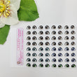 Load image into Gallery viewer, Adhesive Resin Eyes for Clays Multicolor STY R105 P (SM) 64Pairs