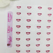 Load image into Gallery viewer, Adhesive Resin Mouth for Clays Multicolor R121 Toy 40 UNITS