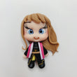 Load image into Gallery viewer, Anna #616 Clay Doll for Bow-Center, Jewelry Charms, Accessories, and More