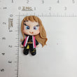 Load image into Gallery viewer, Anna #616 Clay Doll for Bow-Center, Jewelry Charms, Accessories, and More