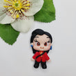 Load image into Gallery viewer, Nairobi 2 #621 Clay Doll for Bow-Center, Jewelry Charms, Accessories, and More