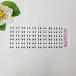 Load image into Gallery viewer, Adhesive Resin Eyes for Clays Multicolor R132 PP (X-SM)  60 Pairs