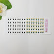 Load image into Gallery viewer, Adhesive Resin Eyes for Clays Multicolor R130 P (SM) 40 Pairs