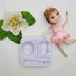 Load image into Gallery viewer, Powerful Woman Cake Top Silicone Mold FNY #25