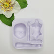Load image into Gallery viewer, Powerful Woman Cake Top Silicone Mold FNY #25