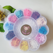 Load image into Gallery viewer, Kit Fabric Flowers & Half Pearls