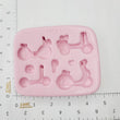 Load image into Gallery viewer, MA 756 Bike Adventure Lovers Silicone Mold