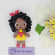 Load image into Gallery viewer, 240 Hannah Clay Doll for Bow-Center, Jewelry Charms, Accessories, and More