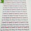 Load image into Gallery viewer, Heartbeat - EKG Thank You Heartbeat Faux Leather Printed Vinyl Sheet