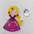 Load image into Gallery viewer, Rapunzel Glitter Double Acrylic Apliques