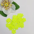 Load image into Gallery viewer, Small Quilt Flowers - #03 - Lemon - 25 units