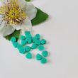 Load image into Gallery viewer, Clay Hearts - Set of 20 - Green