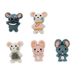 Load image into Gallery viewer, Animals Flatback Resin Cabochons - U1/U5 - Set of 5