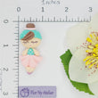 Load image into Gallery viewer, 377 MeToo Pink Ballet Clay Doll for Bow-Center, Jewelry Charms, Accessories, and More
