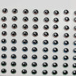 Load image into Gallery viewer, Adhesive Resin Eyes for Clays Multicolor STY R016 P 72Pairs