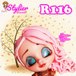 Load image into Gallery viewer, Adhesive Resin Eyeshadows for Clays Multicolor STY R116 (X-SM - PP) 72Pairs