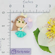 Load image into Gallery viewer, 111 Charlenne Clay Doll for Bow-Center, Jewelry Charms, Accessories, and More