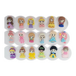 Load image into Gallery viewer, Princess Flatback Resin Cabochon - I1/I9-J1/J9 - Set of 5