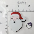 Load image into Gallery viewer, Santa's Face Double Acrylic Apliques