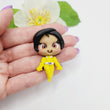 Load image into Gallery viewer, Spy Alex #532 Clay Doll for Bow-Center, Jewelry Charms, Accessories, and More