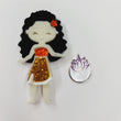 Load image into Gallery viewer, Pocahontas Glitter Double Acrylic Apliques