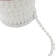 Load image into Gallery viewer, Soft Ball Trim Ribbon- 3/8" (9mm) - 5 yards