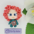 Load image into Gallery viewer, 369 Merina Baby Clay Doll for Bow-Center, Jewelry Charms, Accessories, and More