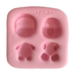 Load image into Gallery viewer, MA 636 Adorable Creations #1 Silicone Mold