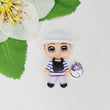Load image into Gallery viewer, 319 Liam The Photographer Clay Doll for Bow-Center, Jewelry Charms, Accessories, and More