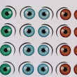 Load image into Gallery viewer, Adhesive Eyes for Clays Multicolor AAB 7580 XXL 16Pairs