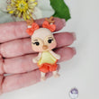 Load image into Gallery viewer, 291 Kalie Reindeer Xmas Clay Doll for Bow-Center, Jewelry Charms, Accessories, and More