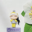 Load image into Gallery viewer, 190 Eliza Clay Doll for Bow-Center, Jewelry Charms, Accessories and More
