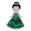Load image into Gallery viewer, Tiana Glitter Double Acrylic Apliques