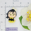 Load image into Gallery viewer, 057 Bat Girl Clay Doll for Bow-Center, Jewelry Charms, Accessories, and More