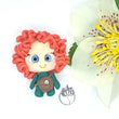 Load image into Gallery viewer, 369 Merina Baby Clay Doll for Bow-Center, Jewelry Charms, Accessories, and More