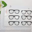 Load image into Gallery viewer, Adhesive Resin Eye Glasses for Clays MNC 525 9cm 6Units