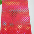Load image into Gallery viewer, Punch Leather Hearts - Hot Pink Rainbow Faux Leather Printed Vinyl Sheet