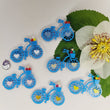 Load image into Gallery viewer, Bicycle Double Acrylic Appliques