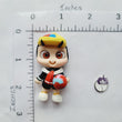 Load image into Gallery viewer, 301 Kiko Clay Doll for Bow-Center, Jewelry Charms, Accessories, and More