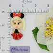 Load image into Gallery viewer, 393 Milla Clay Doll for Bow-Center, Jewelry Charms, Accessories, and More