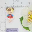 Load image into Gallery viewer, 379 MeToo Red Clay Doll for Bow-Center, Jewelry Charms, Accessories, and More