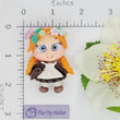 Load image into Gallery viewer, 064 Bella Clay Doll for Bow-Center, Jewelry Charms, Accessories, and More