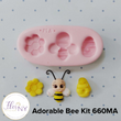 Load image into Gallery viewer, MA 660 Adorable Bee Kit Silicone Mold