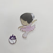 Load image into Gallery viewer, Ballerina  Acrylic Adhesive Stamped Appliques