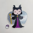 Load image into Gallery viewer, Maleficent LG Doll Acrylic Appliques