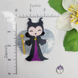 Load image into Gallery viewer, Maleficent LG Doll Acrylic Appliques