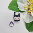 Load image into Gallery viewer, Maleficent Doll Head Acrylic Appliques