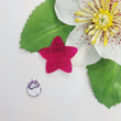 Load image into Gallery viewer, Pink Star Acrylic Appliques