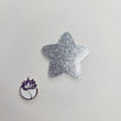 Load image into Gallery viewer, Silver Star Acrylic Appliques